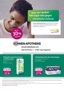 Aktueller mea - meine apotheke Prospekt für Olpe mit  Seiten