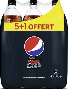 Pepsi - Pepsi - Casino Supermarchés Pepsi - Pepsi à 6,20 € dans le catalogue Casino Supermarchés "Faites vous-plaisir cet été !"