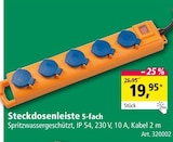 Steckdosenleiste 5-fach von  im aktuellen Holz Possling Prospekt für 19,95 €