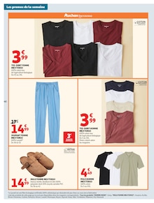 Promotion Mules Femme dans le prospectus Auchan Hypermarché, valable du 28/07/2026 au 09/08/2026 Promo Mules Femme dans le catalogue Auchan Hypermarché du moment à la page 40