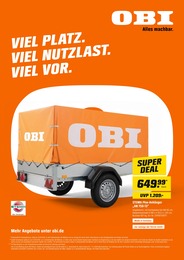 OBI Motorrad im Prospekt 