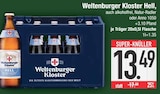 Helles Bier Angebote von Weltenburger Kloster bei E center Geretsried für 13,49 €