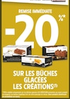 Intermarché Super Erquinghem-le-Sec - Promo -20% de remise immédiate sur les bûches glacées LES CRÉATIONS Promo -20% de remise immédiate sur les bûches glacées LES CRÉATIONS à dans le catalogue Intermarché Super à Erquinghem-le-Sec