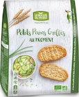 Petits Pains Grillés au Froment - Moulin du Pivert en promo chez NaturéO Petits Pains Grillés au Froment - Moulin du Pivert dans le catalogue NaturéO
