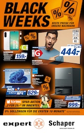 Fernseher im expert Prospekt in Stemwede Aktueller expert Prospekt mit Fernseher, "Top Angebote", Seite 1