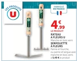 Rateau à fleurs - U - Super U à Grenoble Rateau à fleurs - U en promo chez Super U Grenoble à 4,99 €