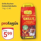 Aktuelle Briketts Angebote bei GLOBUS in Krefeld Aktuelles Grillis Buchen-Holzkohlebriketts Angebot bei GLOBUS in Krefeld ab 5,99 €