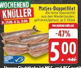 Matjes-Doppelfilet im Angebot bei EDEKA in Mülheim Matjes-Doppelfilet Angebote von MSC bei EDEKA Mülheim für 5,00 €