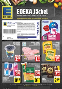 Aktueller EDEKA Prospekt "Wir lieben Lebensmittel!" Seite 1 von 54 Seiten für Dresden