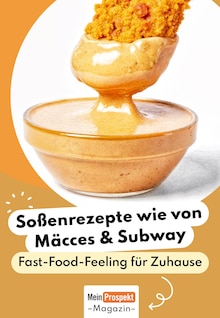 Rezepte Prospekt Soßen mit 1 Seite
