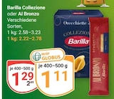 Collezione im Angebot bei GLOBUS in Braunschweig Collezione Angebote von Barilla bei GLOBUS Braunschweig für 1,11 €