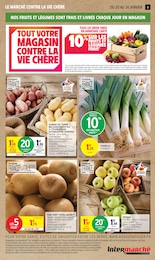 Prix et réduction Poireau dans le prospectus Intermarché Super en cours Offre Poireau dans le catalogue Intermarché Super du moment à la page 5