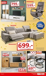 Wohnwand Angebot im aktuellen Segmüller Prospekt auf Seite 3