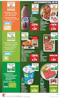 Fleisch im Kaufland Prospekt "Hier bin ich richtig" mit 70 Seiten (Karlsruhe)