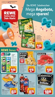Aktueller REWE Prospekt "Dein Markt" Aktueller REWE Prospekt