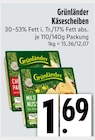 Käsescheiben im EDEKA Prospekt Käsescheiben von Grünländer im aktuellen EDEKA Prospekt für 1,69 €