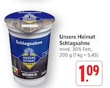 EDEKA Stegen - Schlagsahne Angebot im Prospekt Schlagsahne bei EDEKA im Stegen Prospekt für 1,09 €