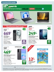 Promos Smartphone dans le catalogue "BIEN AU CHAUD" de Auchan Hypermarché Smartphone en promo dans le catalogue Auchan Hypermarché à la page 62