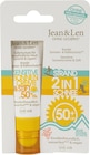 Sonnenschutz Kombi Gesicht Creme & Stift, LSF 50+ von Jean&Len für 7,95 € bei dm-drogerie markt im Angebot Sonnenschutz Kombi Gesicht Creme & Stift, LSF 50+ von Jean&Len im aktuellen dm-drogerie markt Prospekt