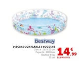 Promo Piscine Gonflable 3 Boudins à 14,99 € dans le catalogue Super U à Briey