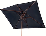 Parasol rectangulaire à manivelle - Mât aluminium anthracite - Botanic à Rueil-Malmaison Parasol rectangulaire à manivelle - Mât aluminium anthracite en promo chez Botanic Rueil-Malmaison à 109,00 €