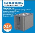 Toaster TA7340 im V-Markt Prospekt Toaster TA7340 von GRUNDIG im aktuellen V-Markt Prospekt für 24,99 €