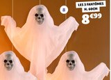 3 fantômes à suspendre en promo chez Gifi 3 fantômes à suspendre dans le catalogue Gifi