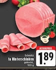 1a Hinterschinken bei EDEKA im Mönchengladbach Prospekt für 1,89 €