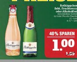 Sekt, Fruchtsecco oder Alkoholfrei im Angebot bei Marktkauf in Plauen Sekt, Fruchtsecco oder Alkoholfrei Angebote von Rotkäppchen bei Marktkauf Plauen für 1,00 €