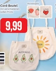 Cord-Beutel Angebote bei Kaufhaus Stolz Rostock für 9,99 €