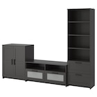TV-Möbel, Kombination schwarz Angebote von BRIMNES bei IKEA Calw für 189,97 €