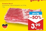 Schweine-Bauch im Netto Marken-Discount Prospekt Schweine-Bauch von im aktuellen Netto Marken-Discount Prospekt für 3,99 €
