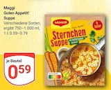Guten Appetit! Suppe im Angebot bei GLOBUS in Wolfenbüttel Guten Appetit! Suppe Angebote von Maggi bei GLOBUS Wolfenbüttel für 0,59 €