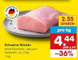 Aktuelle Schweinefleisch Angebote bei Netto Marken-Discount in Remscheid Aktuelles Schweine-Rücken Angebot bei Netto Marken-Discount in Remscheid ab 4,44 €