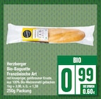 Bio-Baguette Französische Art von Herzberger im aktuellen EDEKA Prospekt