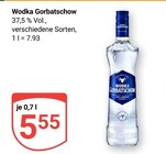 Wodka im Angebot bei GLOBUS in Mannheim Wodka Angebote von Gorbatschow bei GLOBUS Mannheim für 5,55 €