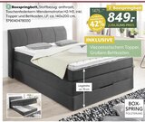 Aktuelle Bett Angebote bei BRAUN Möbel-Center in Reutlingen Aktuelles Boxspringbett Angebot bei BRAUN Möbel-Center in Reutlingen ab 849,00 €