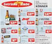 Veltins im Getränke Oase Prospekt in Beckum Aktueller Getränke Oase Prospekt mit Veltins, "Aktuelle Angebote", Seite 1