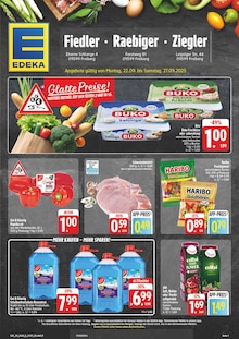 Aktueller EDEKA Prospekt für Freiberg mit  Seiten