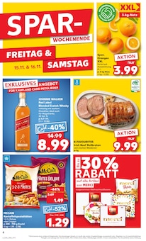 Whisky im Kaufland Prospekt "Aktuelle Angebote" mit 64 Seiten (Leipzig)