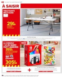 Offre Table Pliante dans le catalogue Carrefour du moment à la page 8