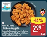 Chicken-Nuggets von MEINE METZGEREI im aktuellen ALDI Nord Prospekt