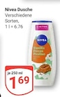 Dusche im Angebot bei GLOBUS in Rodgau Dusche Angebote von Nivea bei GLOBUS Rodgau für 1,69 €