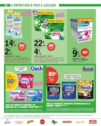 Offre Entretien Textile dans le catalogue E.Leclerc du moment à la page 28