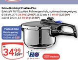Schnellkochtopf Praktika Plus Angebote von ELO bei GLOBUS Hoyerswerda für 9,99 €