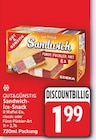 Sandwich Ice-Snack Classic von Gut&Günstig für 1,99 € bei E center im Angebot Sandwich Ice-Snack Classic von Gut&Günstig im aktuellen E center Prospekt