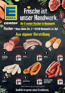 Aktueller E center Prospekt (Sengenthal, 2 Seiten zum blÀttern E center Prospekt Frische ist unser Handwerk mit 2 Seiten