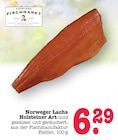Norweger Lachs Holsteiner Art Angebote von Fiedler bei E center Rastatt für 6,29 €