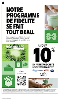 Catalogue Intermarché Hyper de la semaine 20, "25% DE REMISE IMMÉDIATE OU D'AVANTAGE CARTE", page 2, 19/05/2026 - 31/05/2026 Prospectus Intermarché Hyper en cours, "25% DE REMISE IMMÉDIATE OU D'AVANTAGE CARTE", page 2 sur 48