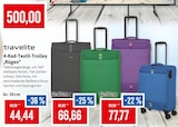 4-Rad-Textil-Trolley "Rügen" im Angebot bei Kaufhaus Stolz in Schwerin 4-Rad-Textil-Trolley "Rügen" Angebote von travelite bei Kaufhaus Stolz Schwerin für 44,44 €
